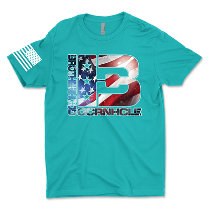 Men's BC American Flag Logo T-Shirt